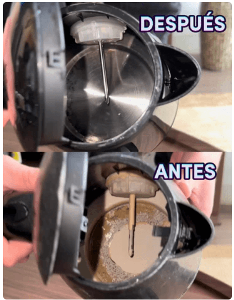 Problema de sarro en el hogar